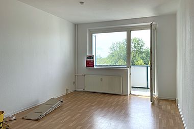 Bild zu Kurzfristig beziehbar! 1-Zimmer-Wohnung mit Südbalkon in Rostock-Evershagen