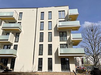 Bild zu Noch zu errichtende 2-Zimmer-Wohnung mit Südbalkon und Tageslichtbad in Rostock-Lichtenhagen