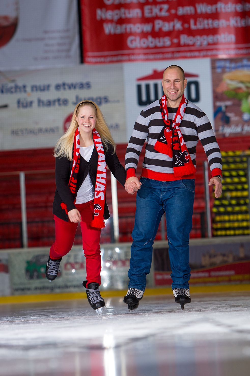 Eislaufen Caro und Hannes 2013