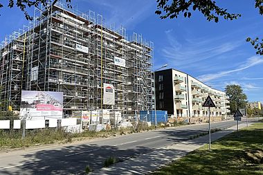 Bild zu Noch zu errichtende 2-Zimmer-Wohnung mit Westbalkon in Rostock-Lichtenhagen