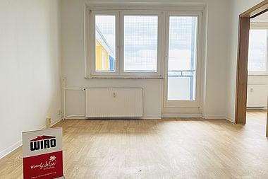 Bild zu Sofort beziehbar! 3-Zimmer-Wohnung mit Balkon und Dusche in Rostock-Evershagen