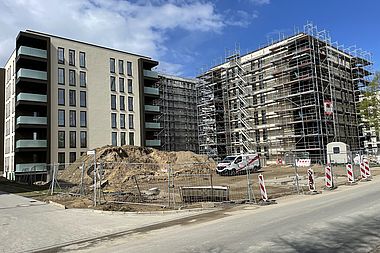 Bild zu Noch zu errichtende 3-Zimmer-Wohnung mit Süd-/Westbalkon in Rostock-Lichtenhagen